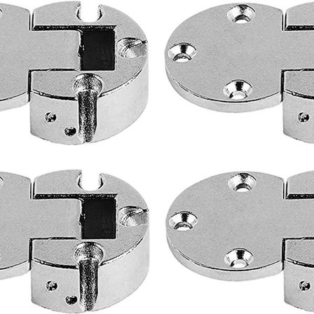 Möbelgångjärn 90 Grader Klaffgångjärn 30mm för Lock Möbelgångjärn Fälldörr