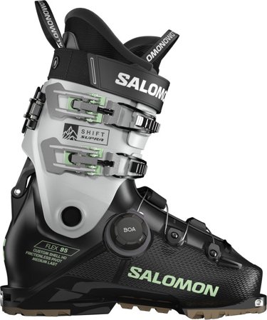 Salomon - All Mountain-Skischuhe Damen Shift Supra Boa 95 - Black / Cool Gray 5 / Patina Green - 27/27.5