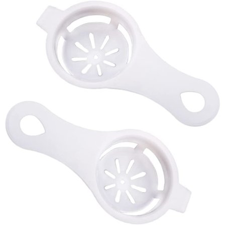 Munan keltuainen erotin, 2 kpl kananmunan keltuainen erotin, proteiini erotin,