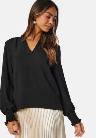 ONLY Onlmette V-Neck Smock Top Klær