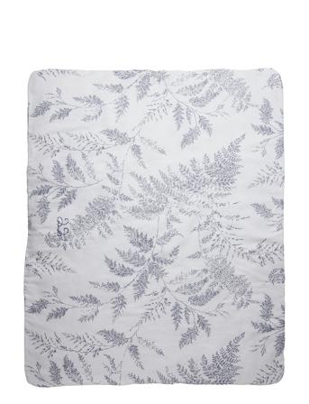 Feuillage Blanket Home Sleep Time Blankets & Quilts Blå Tartine Et Chocolat