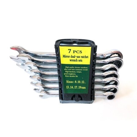 8-19 mm nøkkel sett skralle boks kombinasjon nøkler for bil reparasjon ring nøkkel hånd verktøy