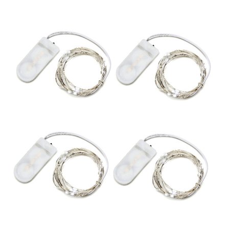 4 valosarjaa, joissa 20 pientä söpöä MicroLED-valoa paristolla - Täydellinen