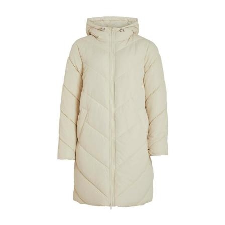Vila, Trust Winter Jacket Beige, Dames, Maat:M