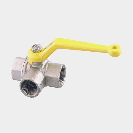 Kulový ventil Guidi Full Flow 3 Ways Diverter Valve T, mosaz, 1" G (BSP)