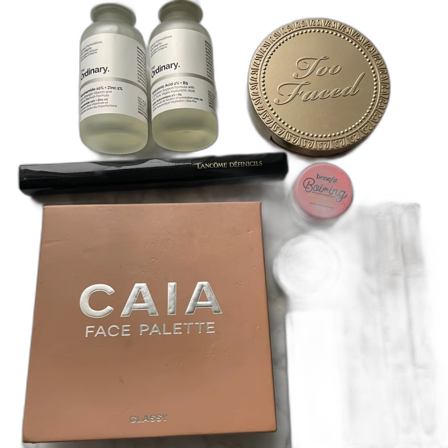 Sminkpaket CAIA, Too Faced, Benefit, Lancome, The Ordinary