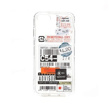 Stöttåligt Skal iPhone 7/8/SE 2020/2022 - Fashion Prisetiketter