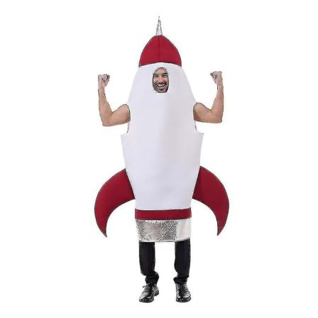 Polyester Rocket-space Cosplay-kostyme Halloween Festival Cosplay-dress for maskeradefest