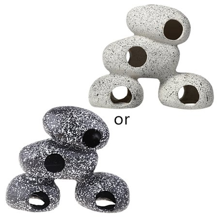 Cichlide avlssten Akvarium Terrarium Landskabspleje Ornamenter DIY indretning til Baby Betta Fisk Rejetilbehør