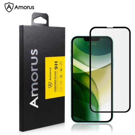 Iphone 13 Mini - Amorus Heltäckande Skärmskydd I Härdat Glas