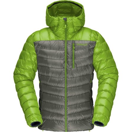 Norrøna Men's Lyngen Down850 Hood (spring 2021) Men middle-layer down jackets Green XXL