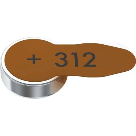 XJ Kuulolaitteiden paristot Tyyppi 312 8 kpl