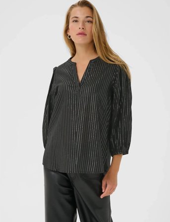 Kaffe Kaluise Blouse - Black - 36