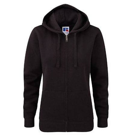 Russell Ladies Premium Authentic Zipped Hoodie (3-lagerstyg)
