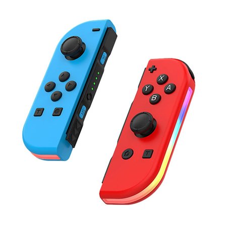Trådløs håndkontroll kompatibel med Nintendo Switch, OLED, Lite Gamepad Joystick (venstre/høyre) Erstatning med RGB høyre