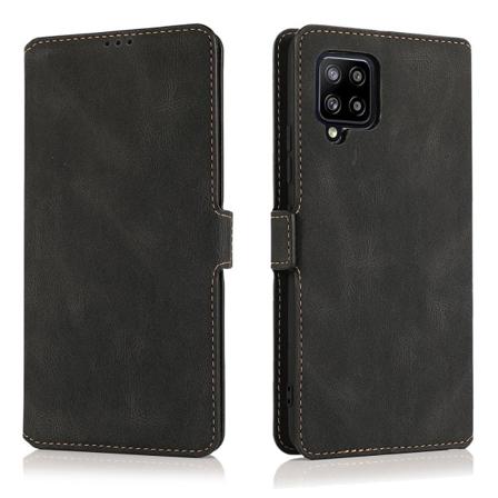Exklusivt FLOVEME Plånboksfodral - Samsung Galaxy A42 Svart