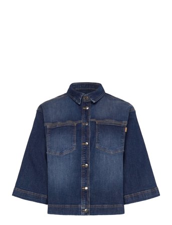 Pzkatja Short Jacket Blue Pulz Jeans