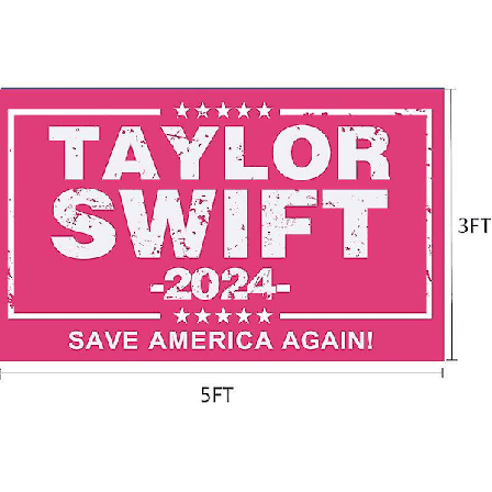 Taylor 2024 Flagg 3x5 Ft Musiker Flagg For Rom College Soverom Soverom Veggteppe Dekor Morsom Fest Swift Banner