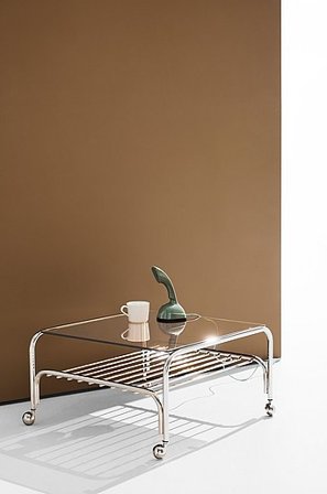Jotex - Soffbord 65x65 Cm Glas/Edelstahl Cleo - Kaufen Pastill - Möbel bei Jotex