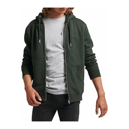 Superdry, Zip-throughs Groen, Heren, Maat:S