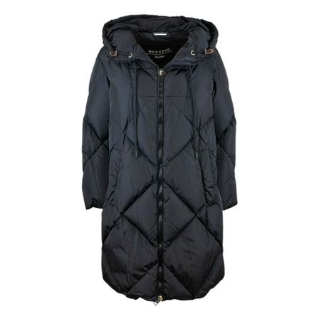 Max Mara, Down Coats Czarny, Kobieta, Rozmiar: S
