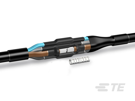 TE Connectivity LJSU Kabelskarv 4 ledare, värmekrympning LJSU-4X004-016, 4-16 mm², Installationsmaterial