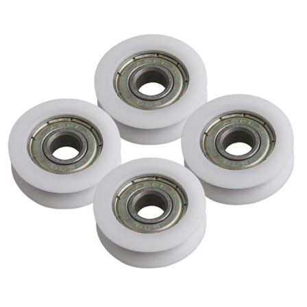 16 stk. U Type R Rille Remhjul Belastning 99 kg