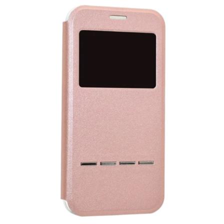 Samsung Galaxy J3 (modell 2017) Smidigt Smartfodral Roséguld