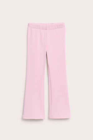 Kappahl | Lämpimät flare-leggingsit | Vaaleanpunainen