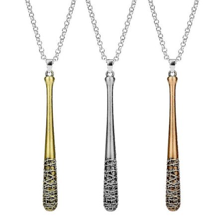3:a Walking Dead Lucille basebollträ halsbandshänge