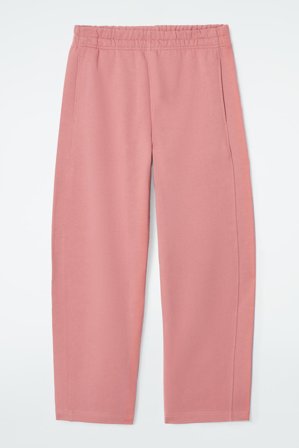 COS Women's Barrel Leg Joggers in Pink