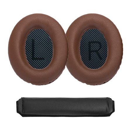 Öronkuddar och kudde för huvudbåge till Bose QC15 QC25 QC35 hörlurar