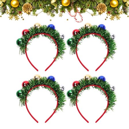 4 st julspotlight-boll pannband Julmode