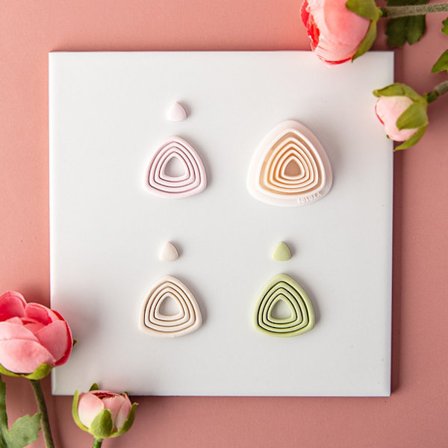 Øreringe Polymer Clay Cutter Polymer Clay Form B B