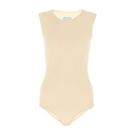 Maison Margiela Topp beige, Dam, Dam, Storlek: S