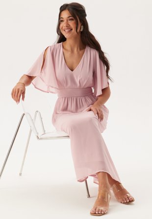 Bubbleroom Occasion - Butterfly Sleeve Midi Dress - 52