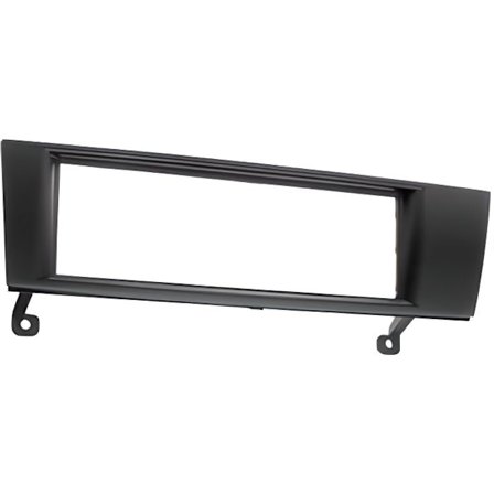 Enkel DIN bilradio fascia adapter Svart BMW Serie 1 E87 2006 >