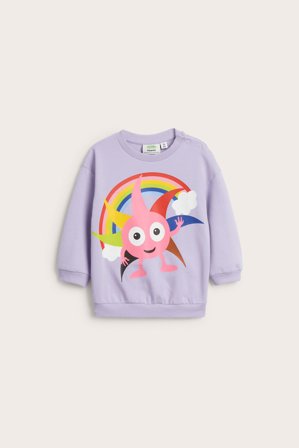 Kappahl | Bluza Babblarna | Jasnofioletowy