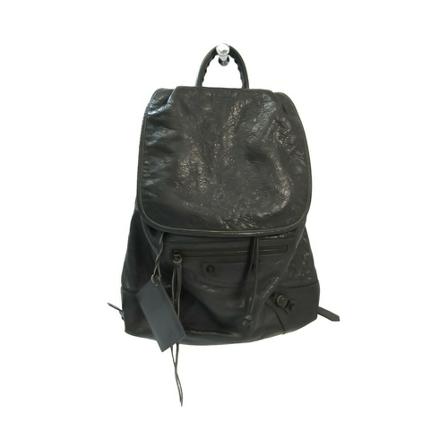 Balenciaga Vintage, Pre-owned Traveller Backpack Zwart, unisex, Maat:ONE Size,leer