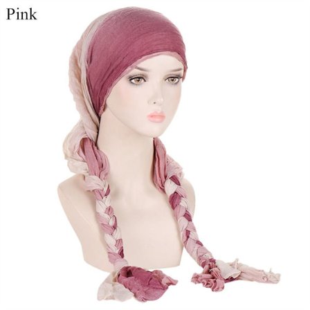 Turbaanihattu päähuivi PINK