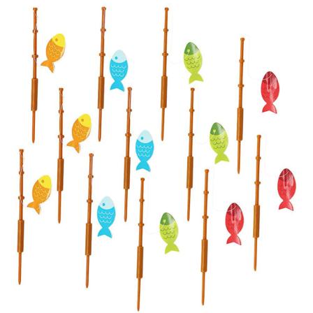 12 kpl Onkivavan Topparia Kakku Topparia Mini Onkivavat Koristeet Cocktail Onkivavan Topparia Sekalaiset Värit 16X2.5CM Assorted Color 16X2.5CM