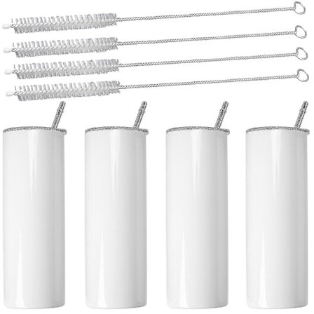 Sublimeringstumblers 20 Skinny Straight, rostfritt stål Sublimering...