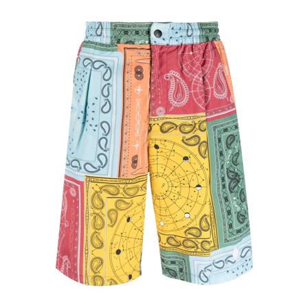 Marcelo Burlon Shorts Gul, Herre Chino Shorts