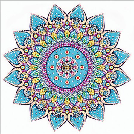 30x40cm 5D DIY timanttimaalaus täydellinen, boheemi kokoelma #B, DIY timantti-timantti