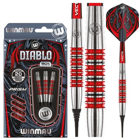 Winmau Diablo 1 Soft Tip Darts 20g
