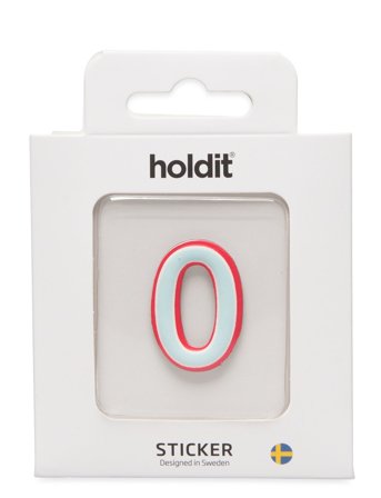Holdit Sticker Number - White - ONE SIZE