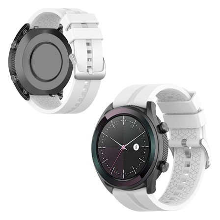 Huawei Watch GT klockarmband i silikon - Vit