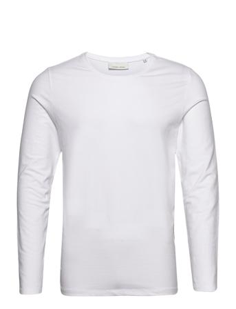 Theo Ls T-Shirt T-shirts Long-sleeved Vit Casual Friday