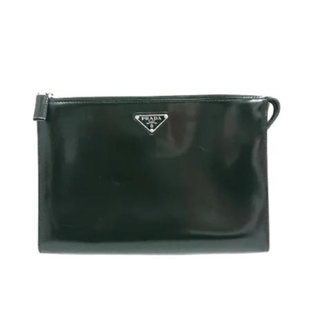 Prada Vintage Pre-owned Leather pouches , Zwart , Dames , Maat: ONE Size Vintage Tassen