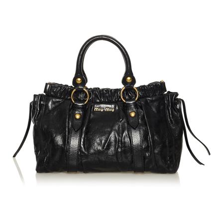 Miu Miu Pre-owned, Pre-owned Bags Zwart, Dames, Maat:ONE Size